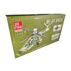 AH64 II, műanyag építőelem makett, 58094