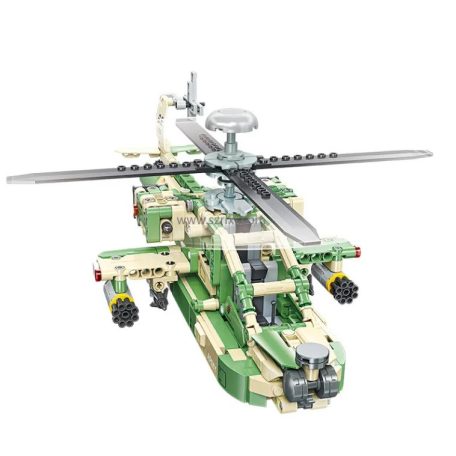 AH64 II, műanyag építőelem makett, 58094