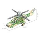 AH64 II, műanyag építőelem makett, 58094