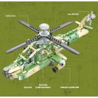 AH64 II, műanyag építőelem makett, 58094