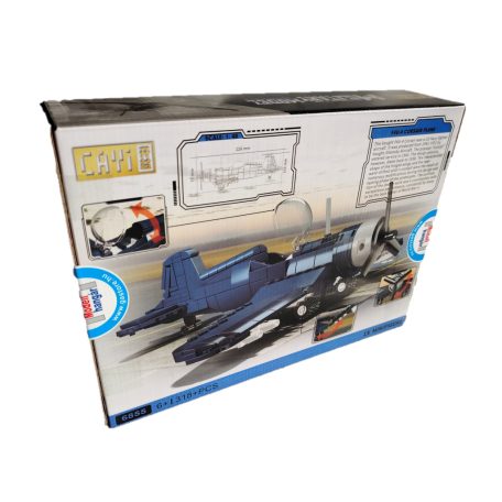 F4U CORSAIR II , műanyag építőelem makett, 6855