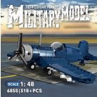 F4U CORSAIR II , műanyag építőelem makett, 6855