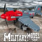YAK 3 , műanyag építőelem makett, 6870