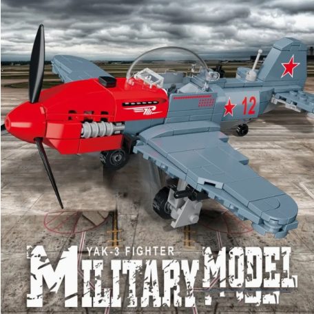 YAK 3 , műanyag építőelem makett, 6870