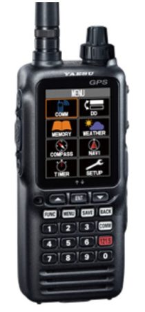 Yaesu FTA-850L AIRBAND HANDHELD RADIO, VOR-ILS AND GPS