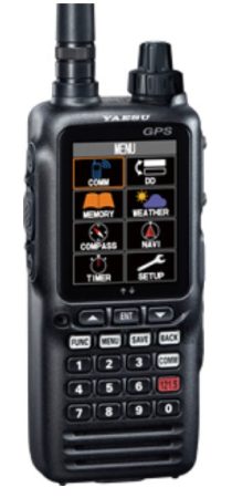 Yaesu FTA-850L AIRBAND KÉZI REPRÁDIÓ , VOR-ILS vevőÉS GPS